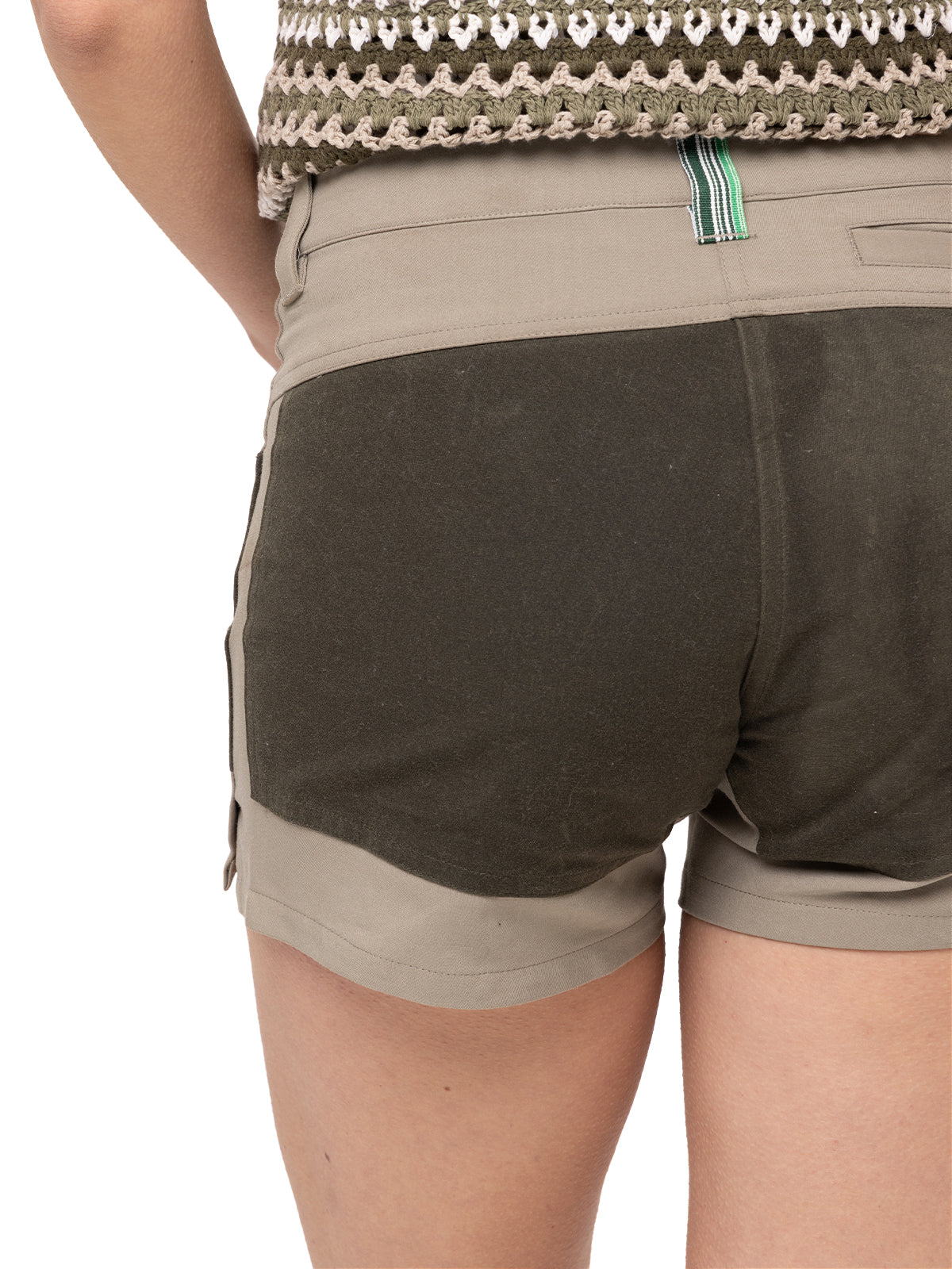 Short Wax Mujer Carcans Verde Oscuro Rockford