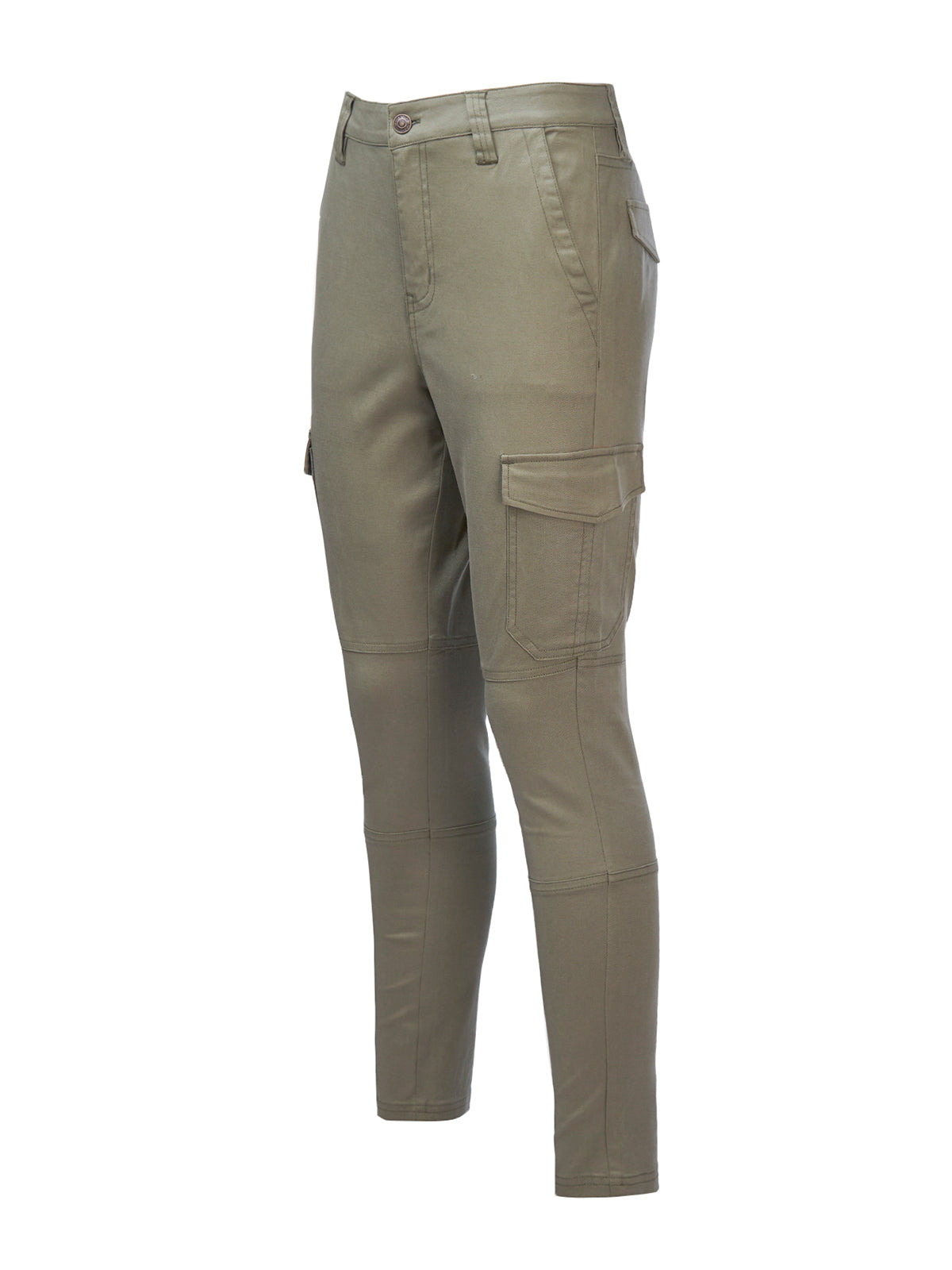 Pantalón Lyocell Mujer Utah Oliva Rockford