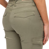 Pantalón Lyocell Mujer Utah Oliva Rockford