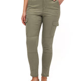 Pantalón Lyocell Mujer Utah Oliva Rockford