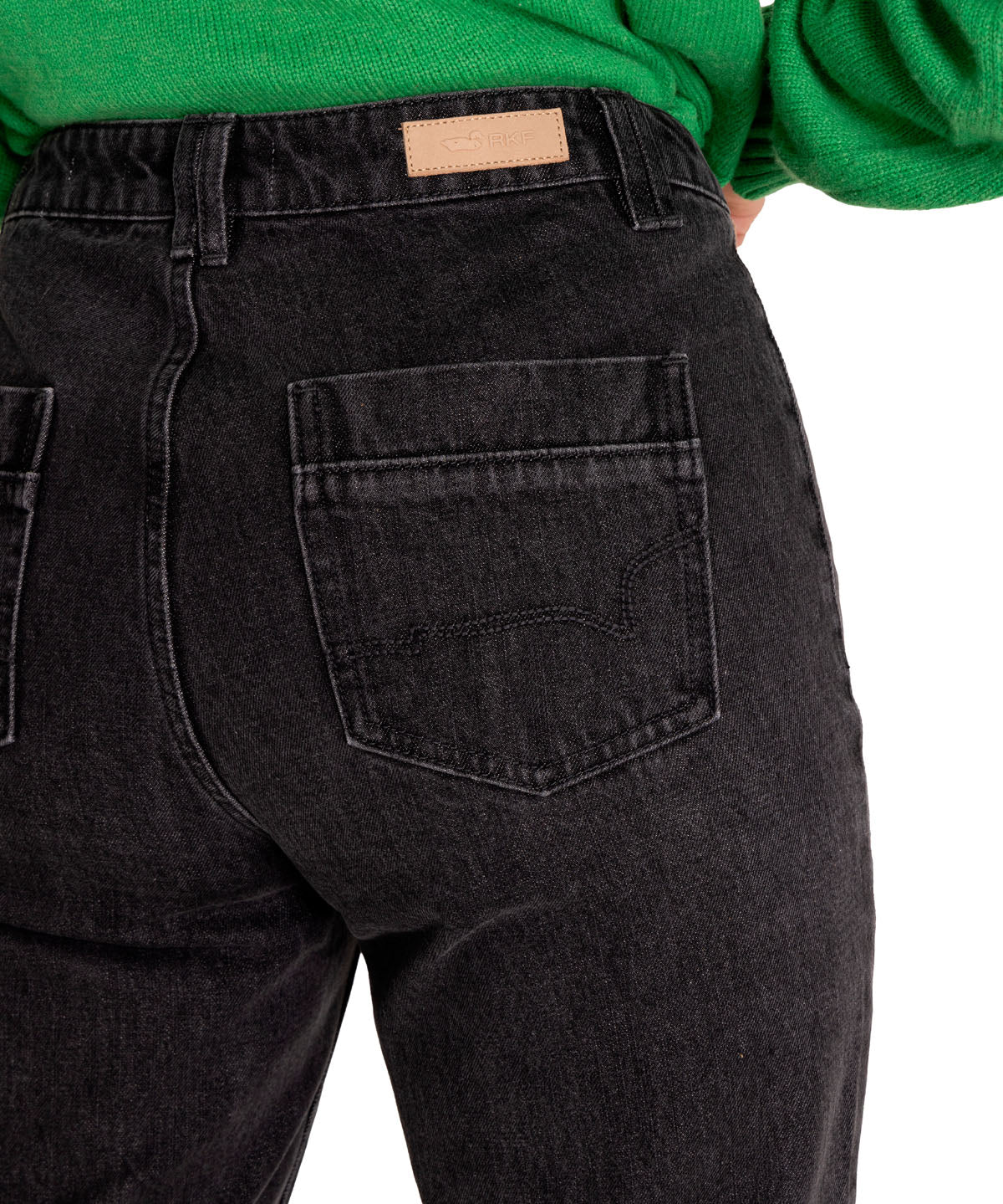 Jeans Algodón Orgánico Mujer Thau Gris Rockford