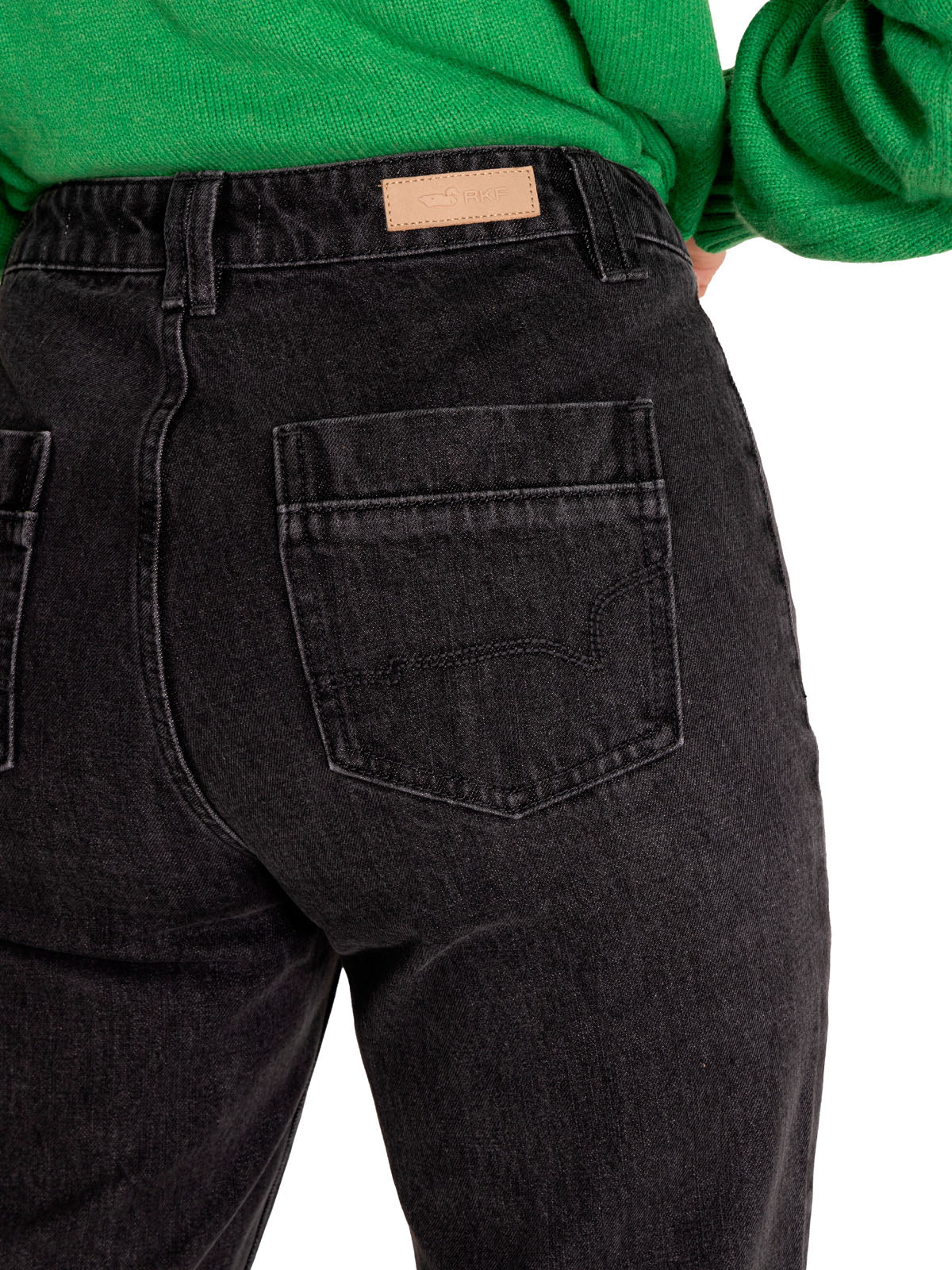 Jeans Algodón Orgánico Mujer Thau Gris Rockford