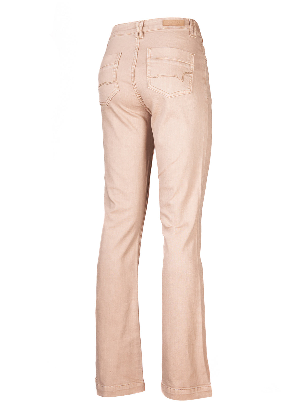 Jeans Algodón Orgánico Mujer Nia Beige/Crudo Rockford