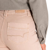 Jeans Algodón Orgánico Mujer Nia Beige/Crudo Rockford