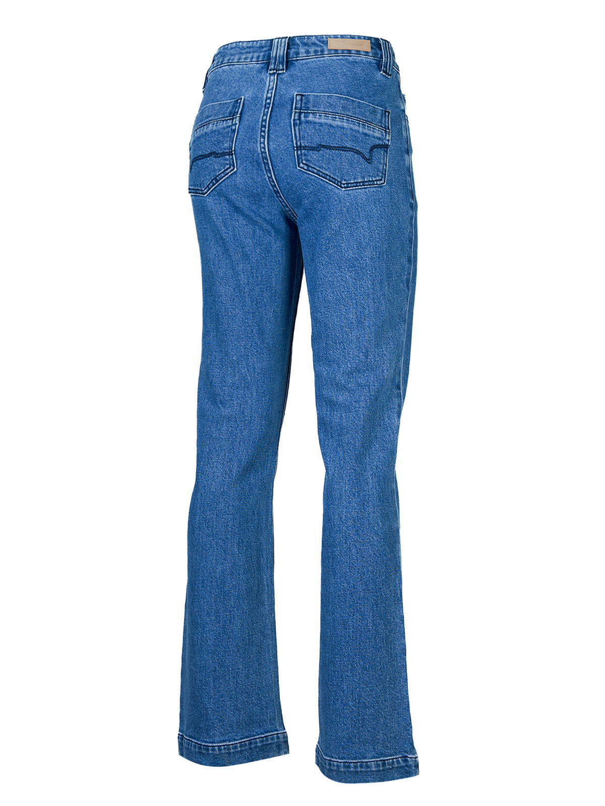 Jeans Algodón Orgánico Mujer Nia Azul Rockford