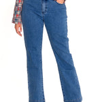 Jeans Algodón Orgánico Mujer Nia Azul Rockford