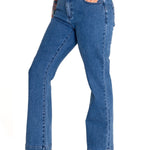 Jeans Algodón Orgánico Mujer Nia Azul Rockford