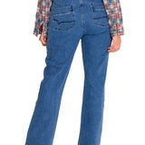 Jeans Algodón Orgánico Mujer Nia Azul Rockford