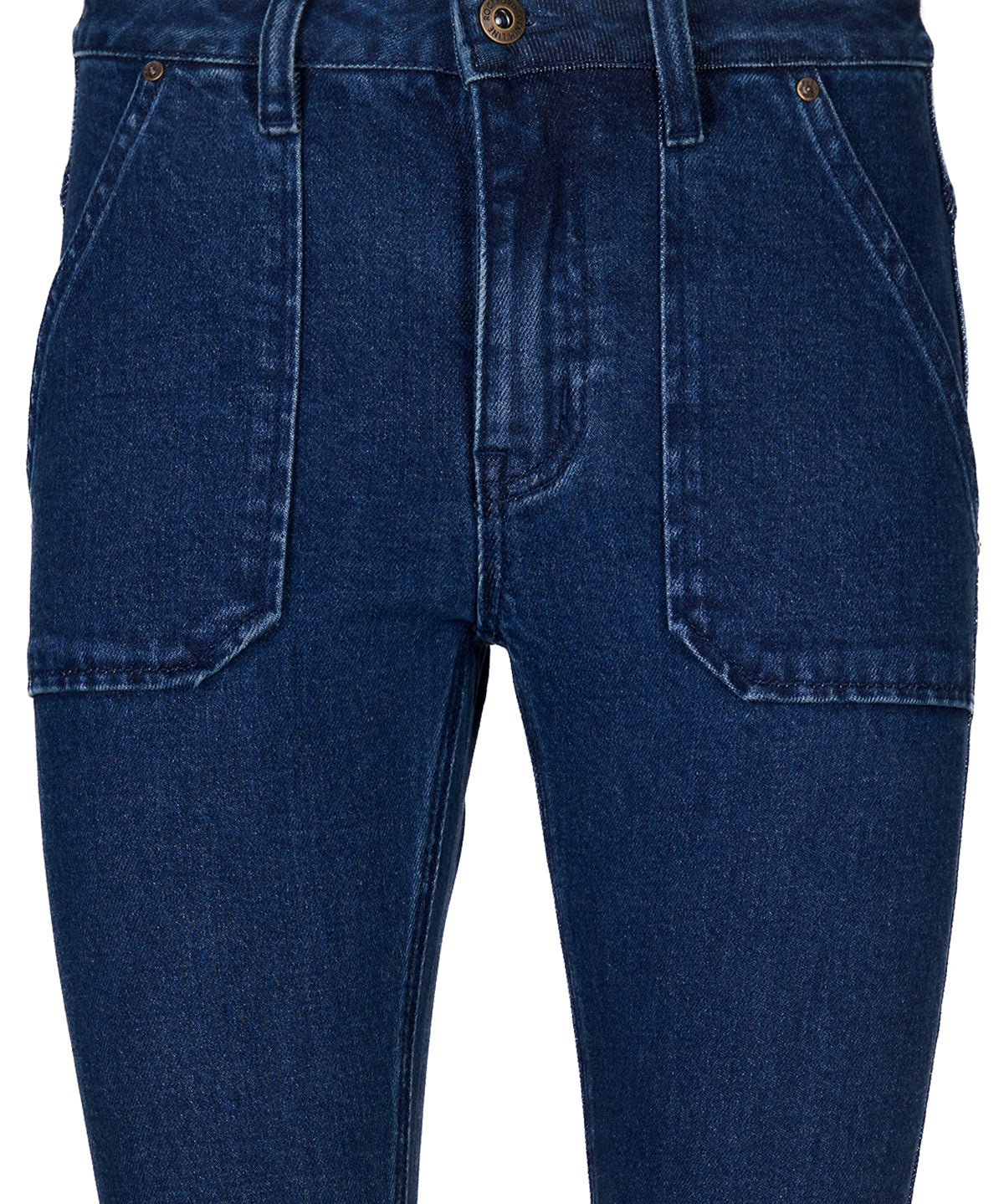 Jeans Algodón Orgánico Mujer Romero Azul Rockford