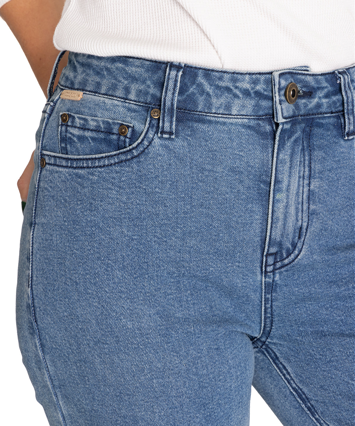 Jeans Algodón Orgánico Mujer Macao Azul Rockford