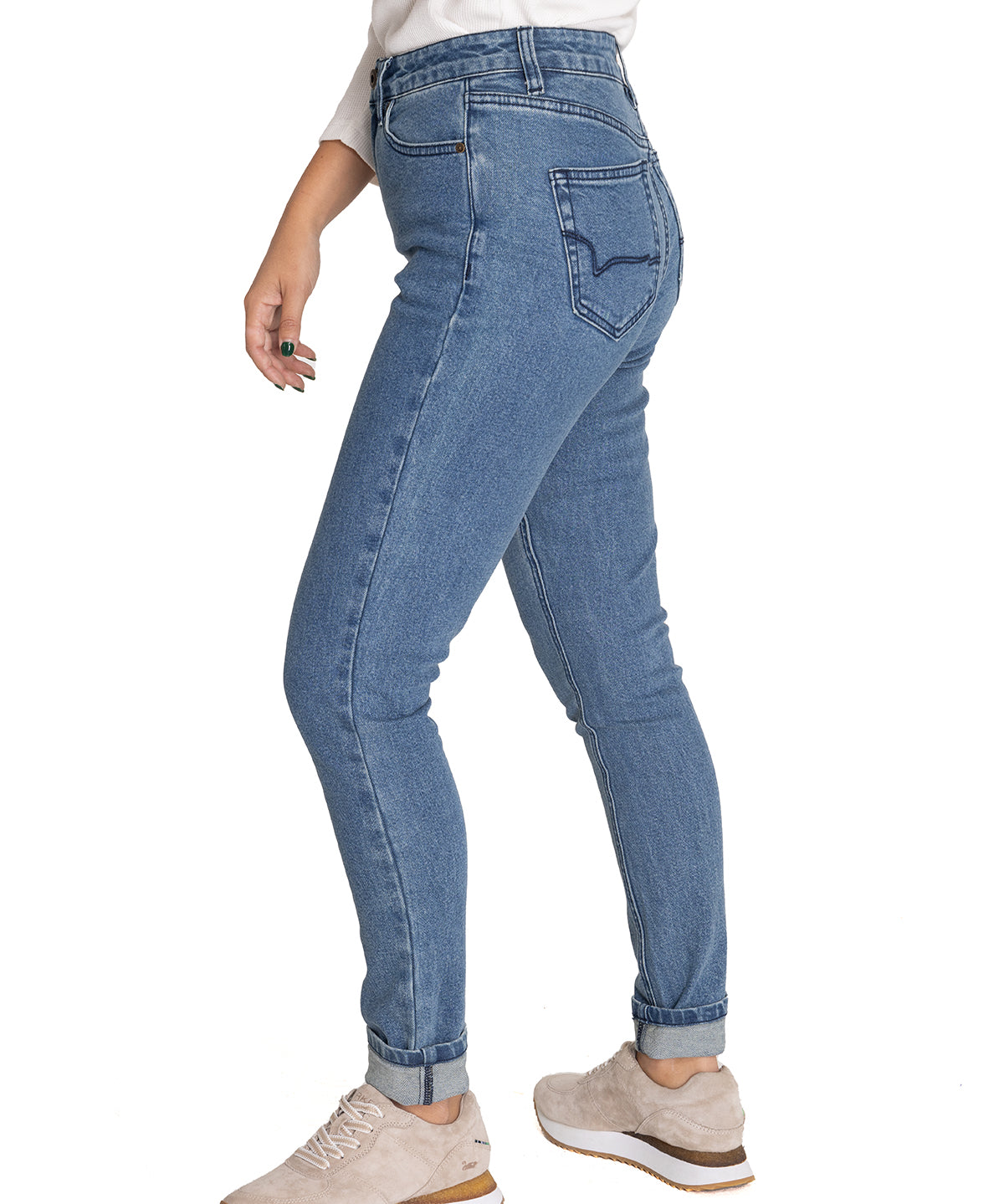 Jeans Algodón Orgánico Mujer Macao Azul Rockford
