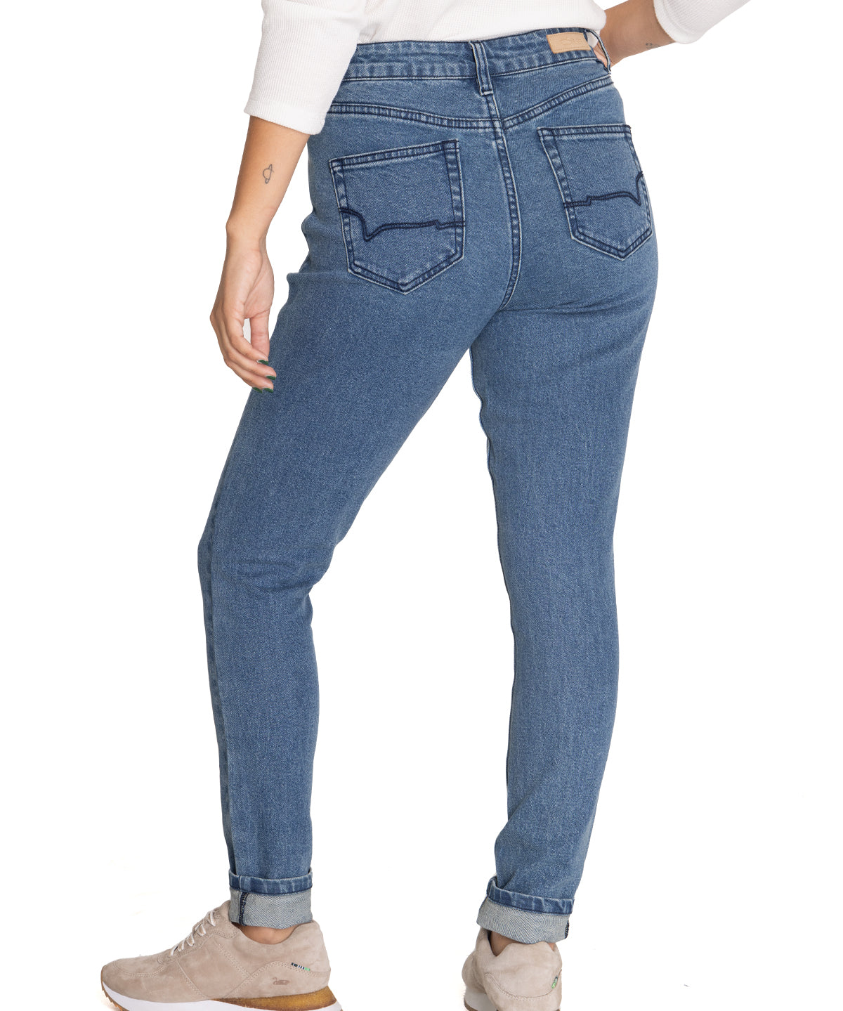 Jeans Algodón Orgánico Mujer Macao Azul Rockford