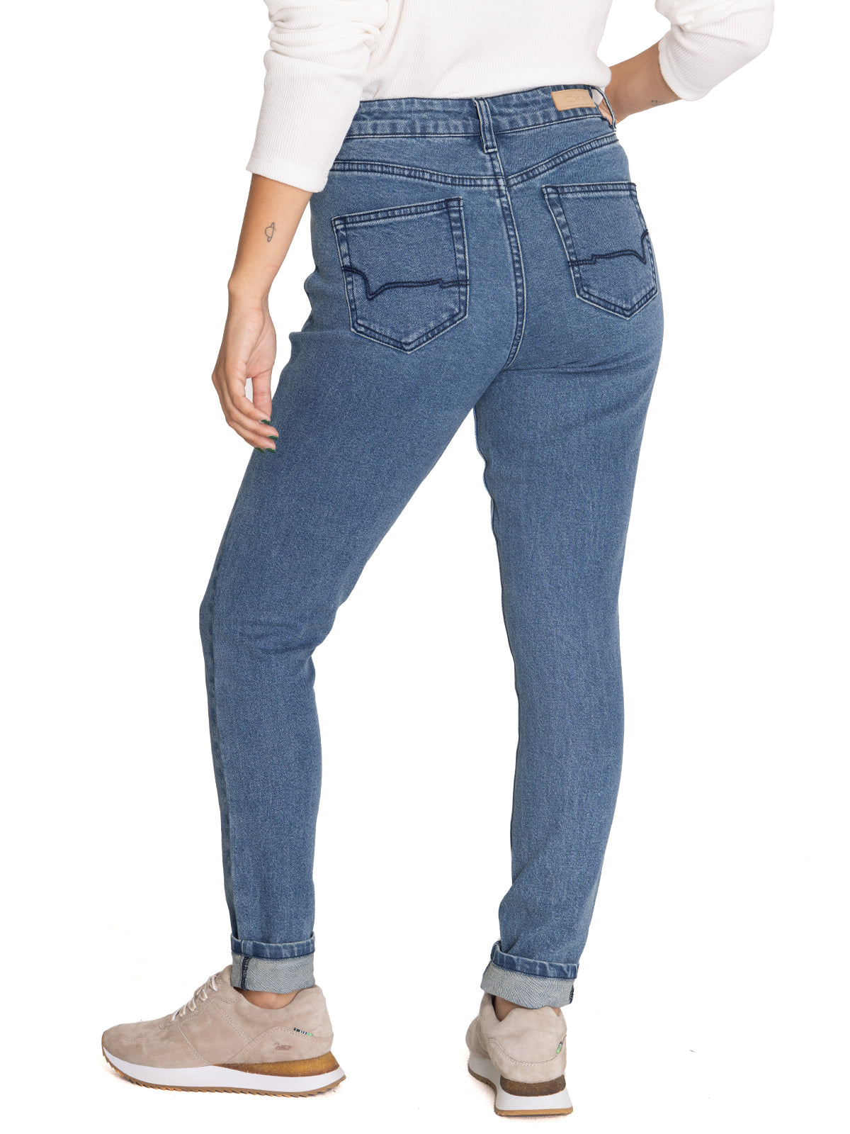 Jeans Algodón Orgánico Mujer Macao Azul Rockford