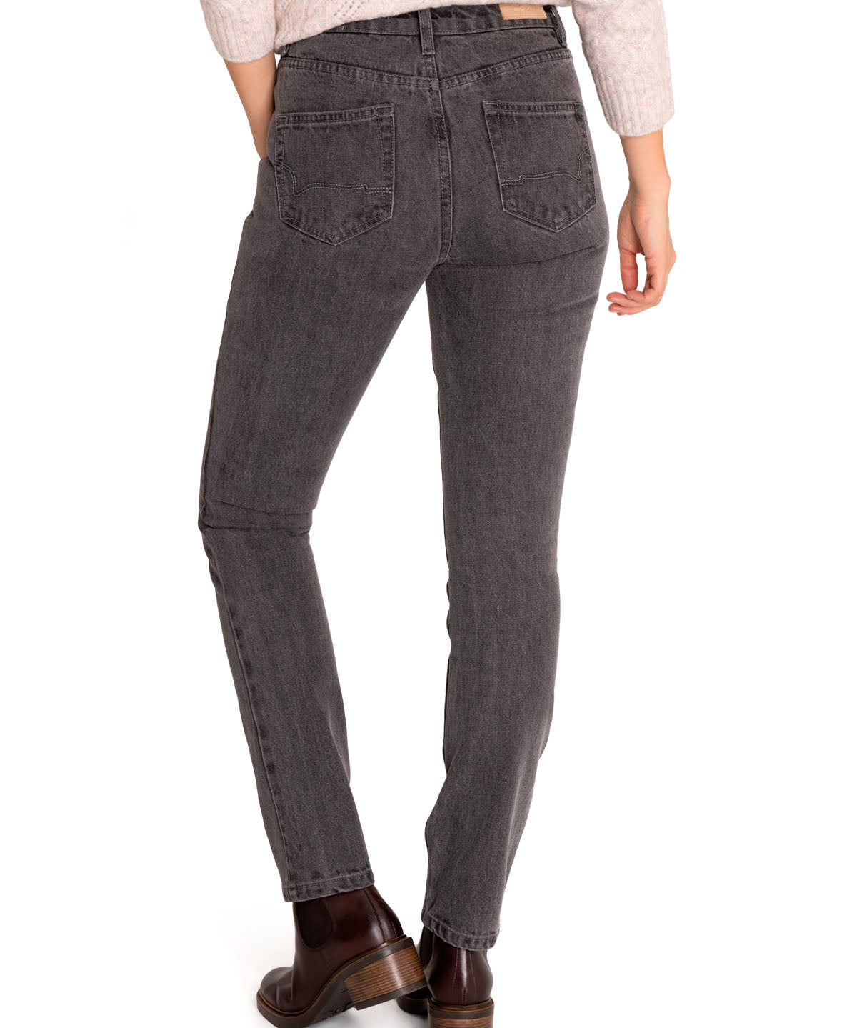 Jeans Algodón Orgánico Mujer Macao Gris Rockford