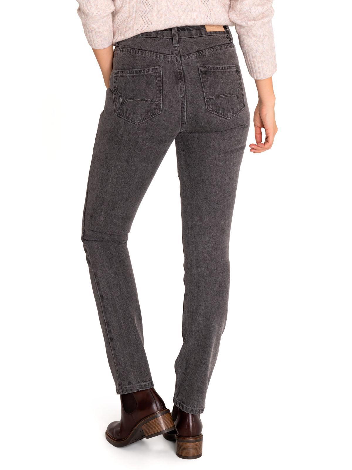 Jeans Algodón Orgánico Mujer Macao Gris Rockford