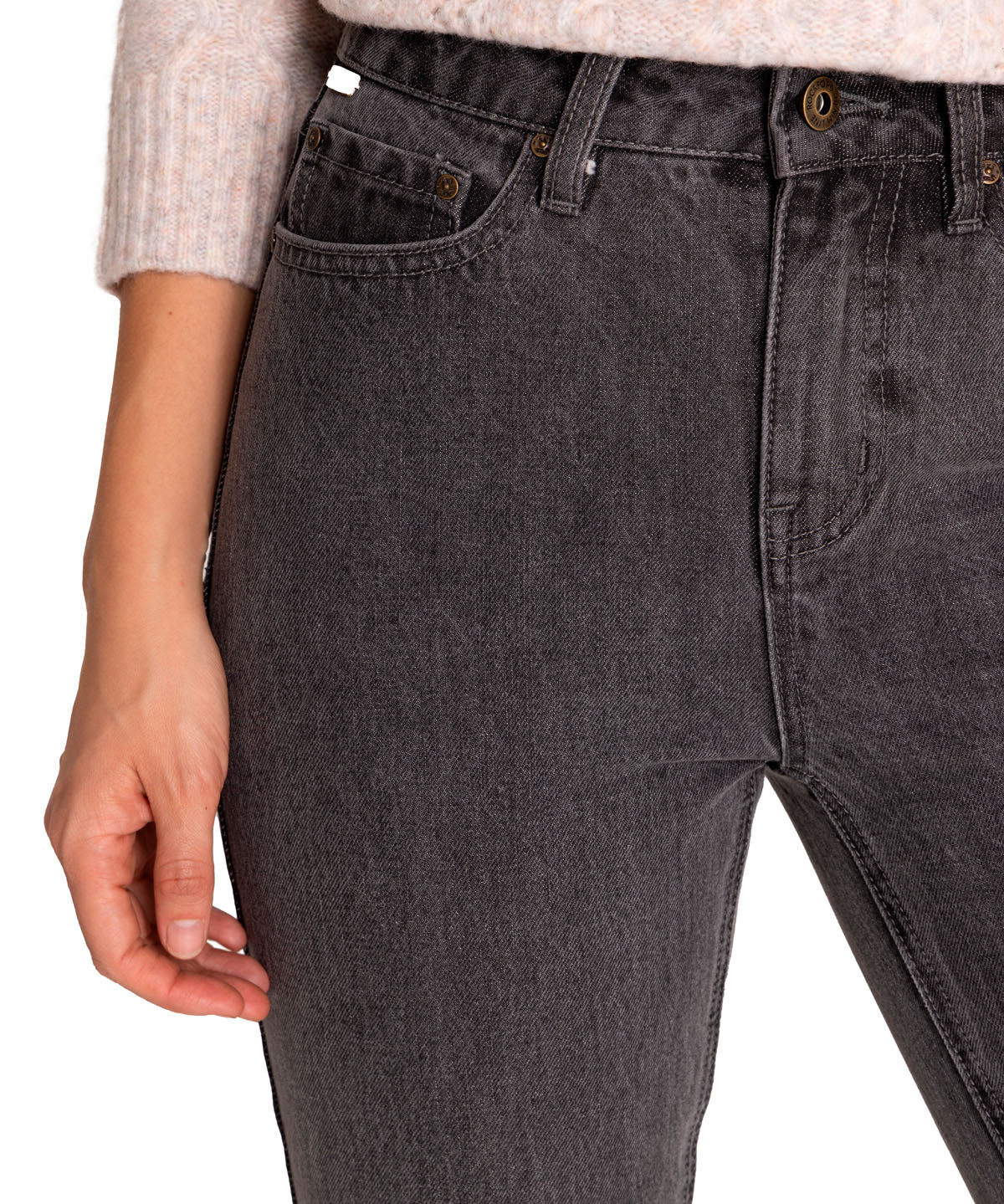 Jeans Algodón Orgánico Mujer Macao Gris Rockford
