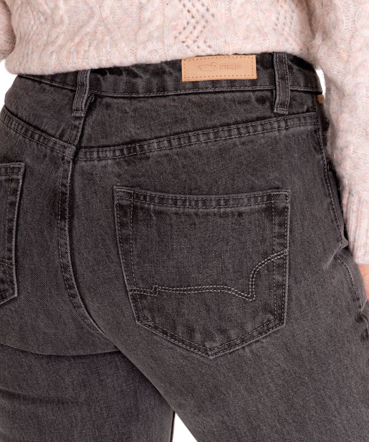 Jeans Algodón Orgánico Mujer Macao Gris Rockford