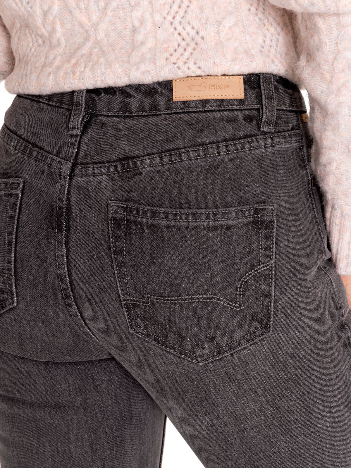 Jeans Algodón Orgánico Mujer Macao Gris Rockford