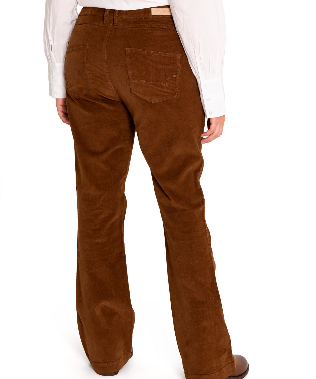 Pantalón Algodón Orgánico Mujer Alicia Café Rockford