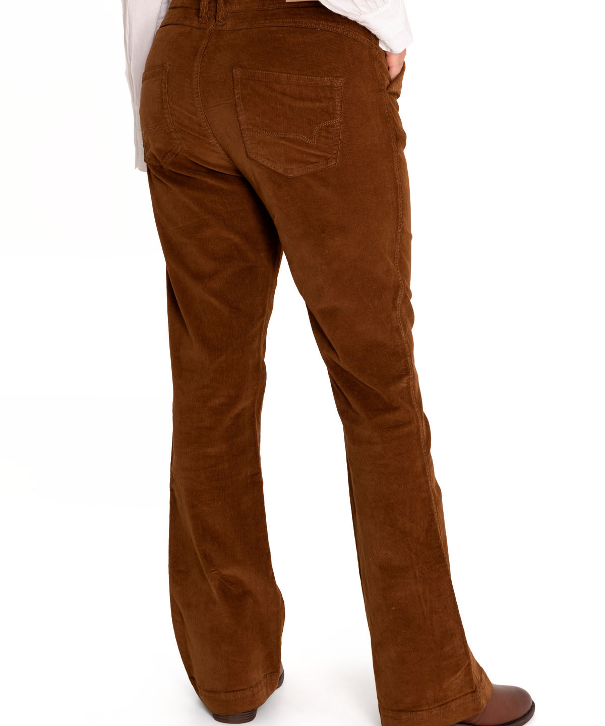 Pantalón Algodón Orgánico Mujer Alicia Café Rockford