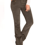 Pantalón Algodón Orgánico Mujer Alicia Verde Rockford