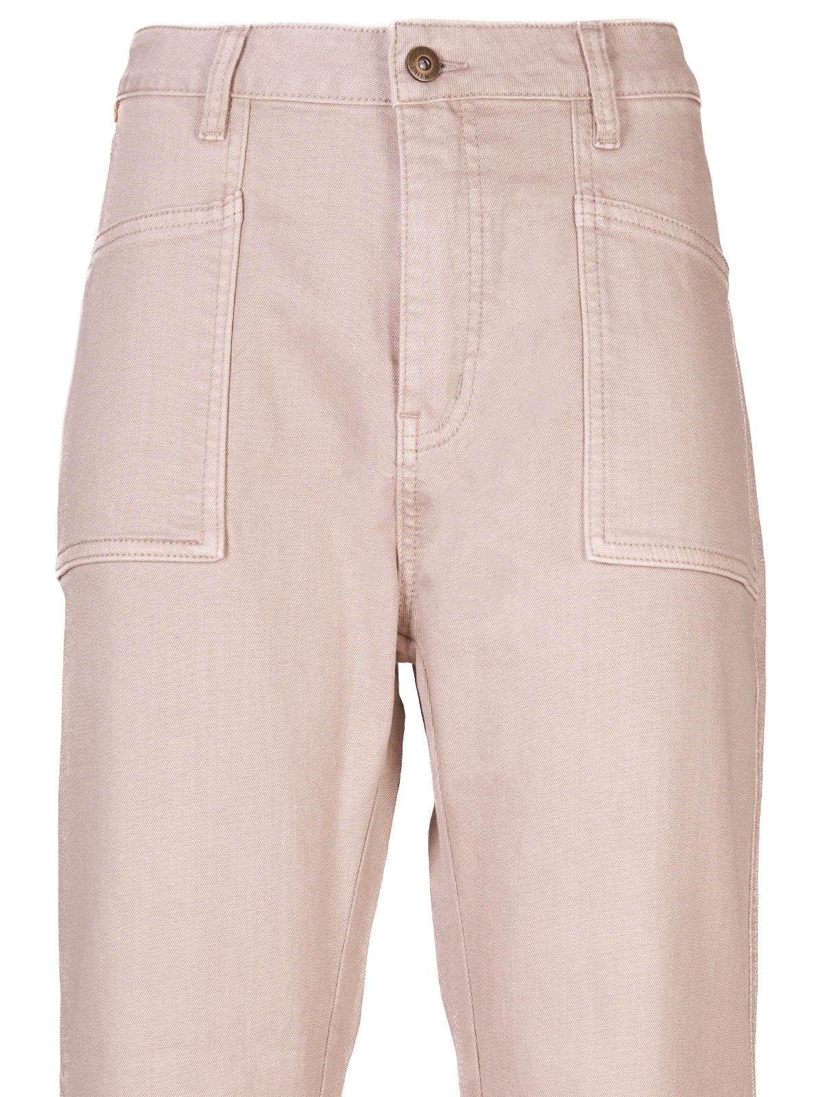 Pantalón Algodón Orgánico Mujer Noa Beige/Crudo Rockford