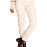 Pantalón Algodón Orgánico Mujer Leman Blanco Rockford