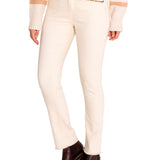 Pantalón Algodón Orgánico Mujer Leman Blanco Rockford