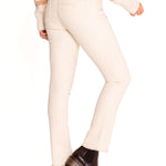 Pantalón Algodón Orgánico Mujer Leman Blanco Rockford