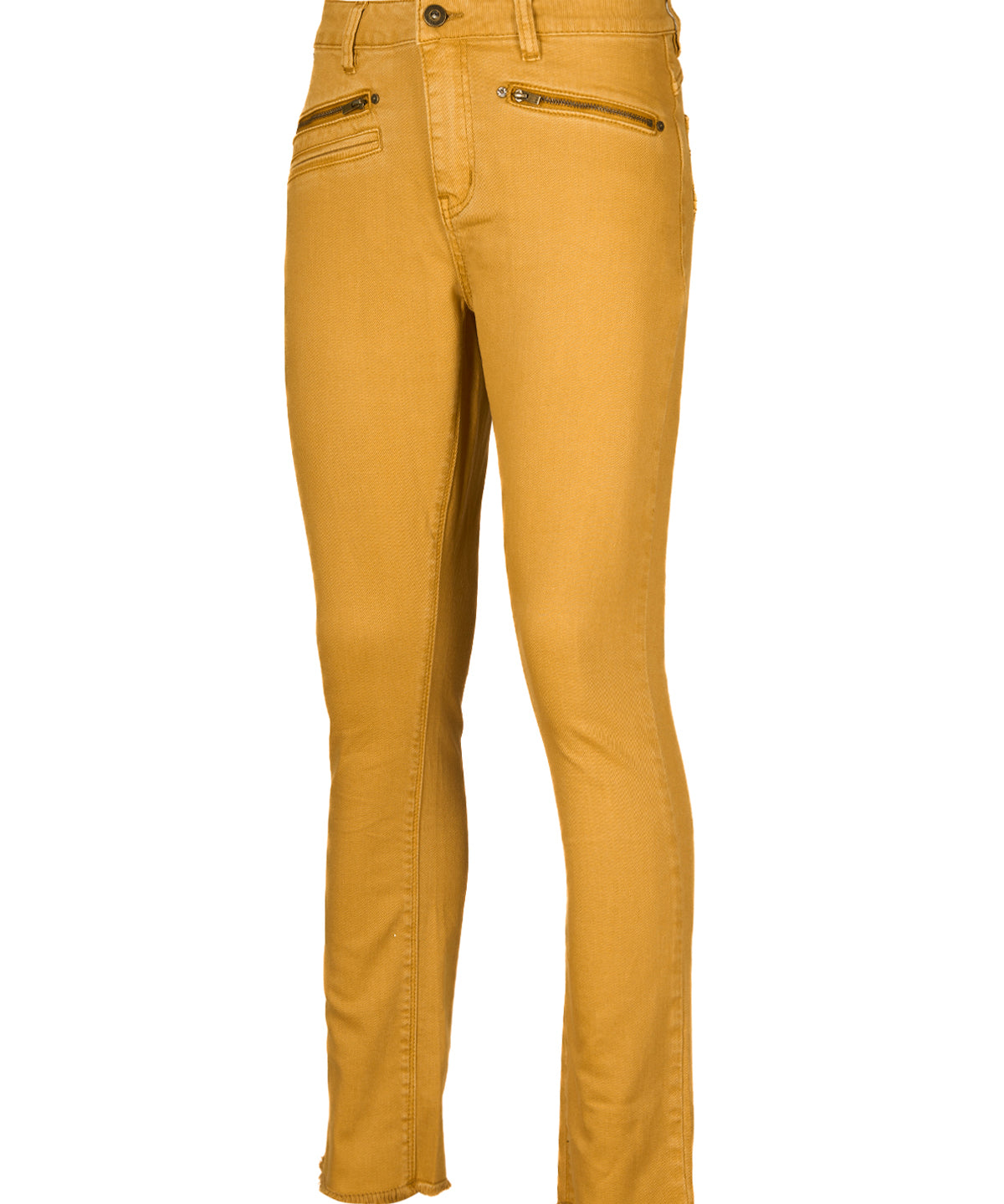 Pantalón Algodón Orgánico Mujer Leman Amarillo Rockford