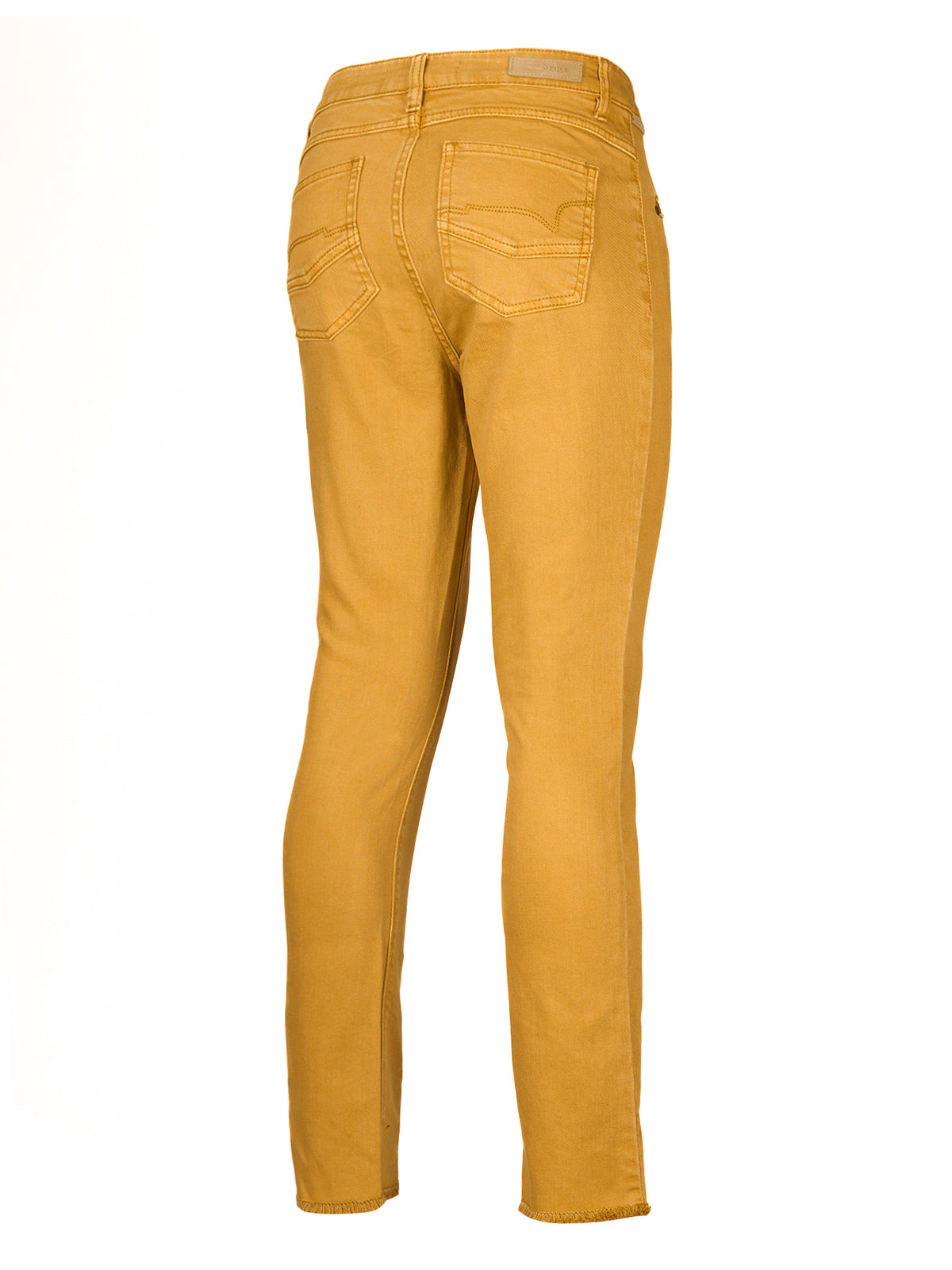 Pantalón Algodón Orgánico Mujer Leman Amarillo Rockford