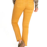 Pantalón Algodón Orgánico Mujer Leman Amarillo Rockford