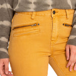 Pantalón Algodón Orgánico Mujer Leman Amarillo Rockford