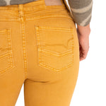 Pantalón Algodón Orgánico Mujer Leman Amarillo Rockford