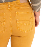 Pantalón Algodón Orgánico Mujer Leman Amarillo Rockford