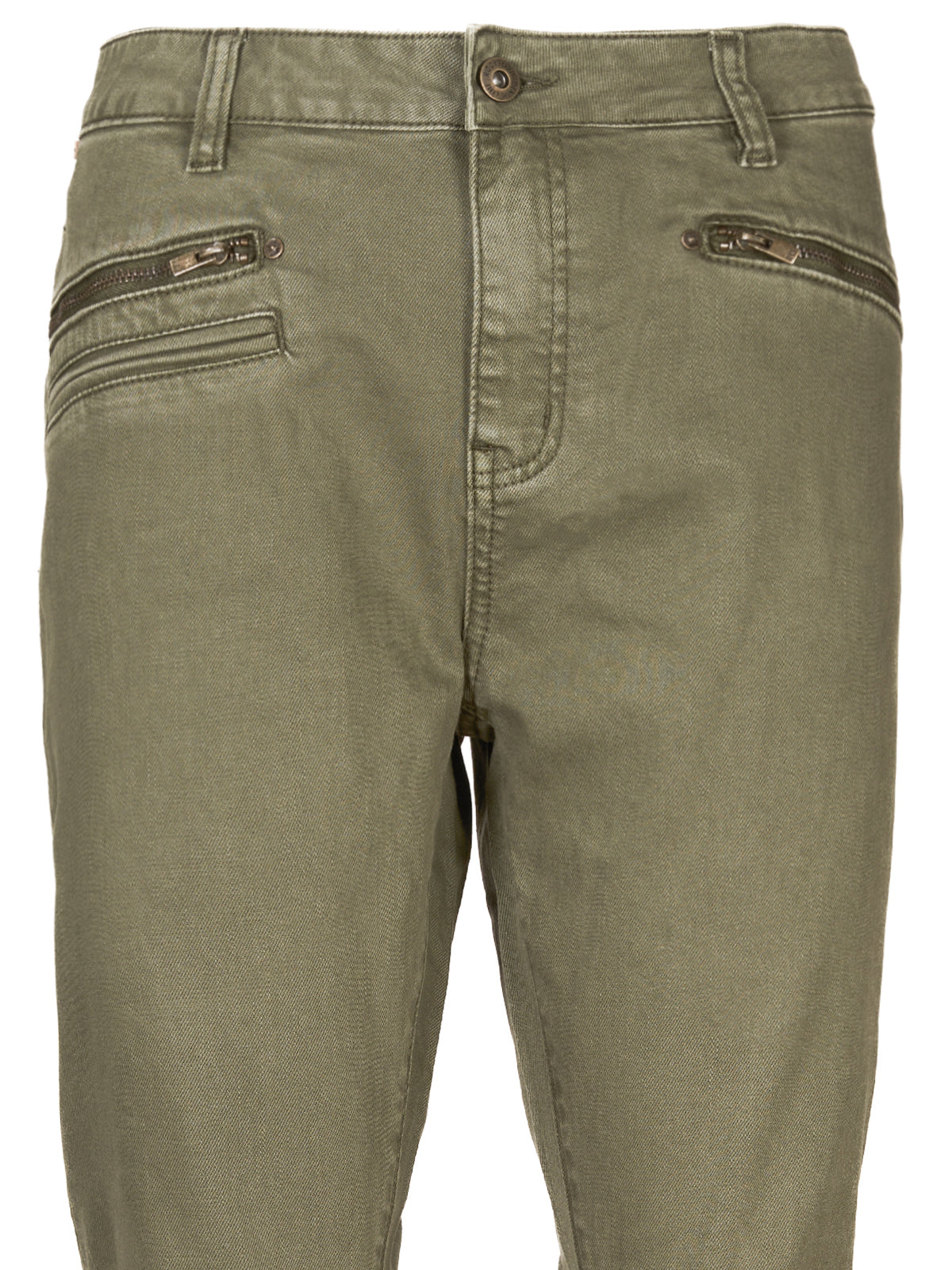 Pantalón Algodón Orgánico Mujer Leman Verde Rockford
