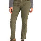 Pantalón Algodón Orgánico Mujer Leman Verde Rockford