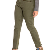 Pantalón Algodón Orgánico Mujer Leman Verde Rockford