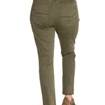 Pantalón Algodón Orgánico Mujer Leman Verde Rockford