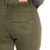 Pantalón Algodón Orgánico Mujer Leman Verde Rockford
