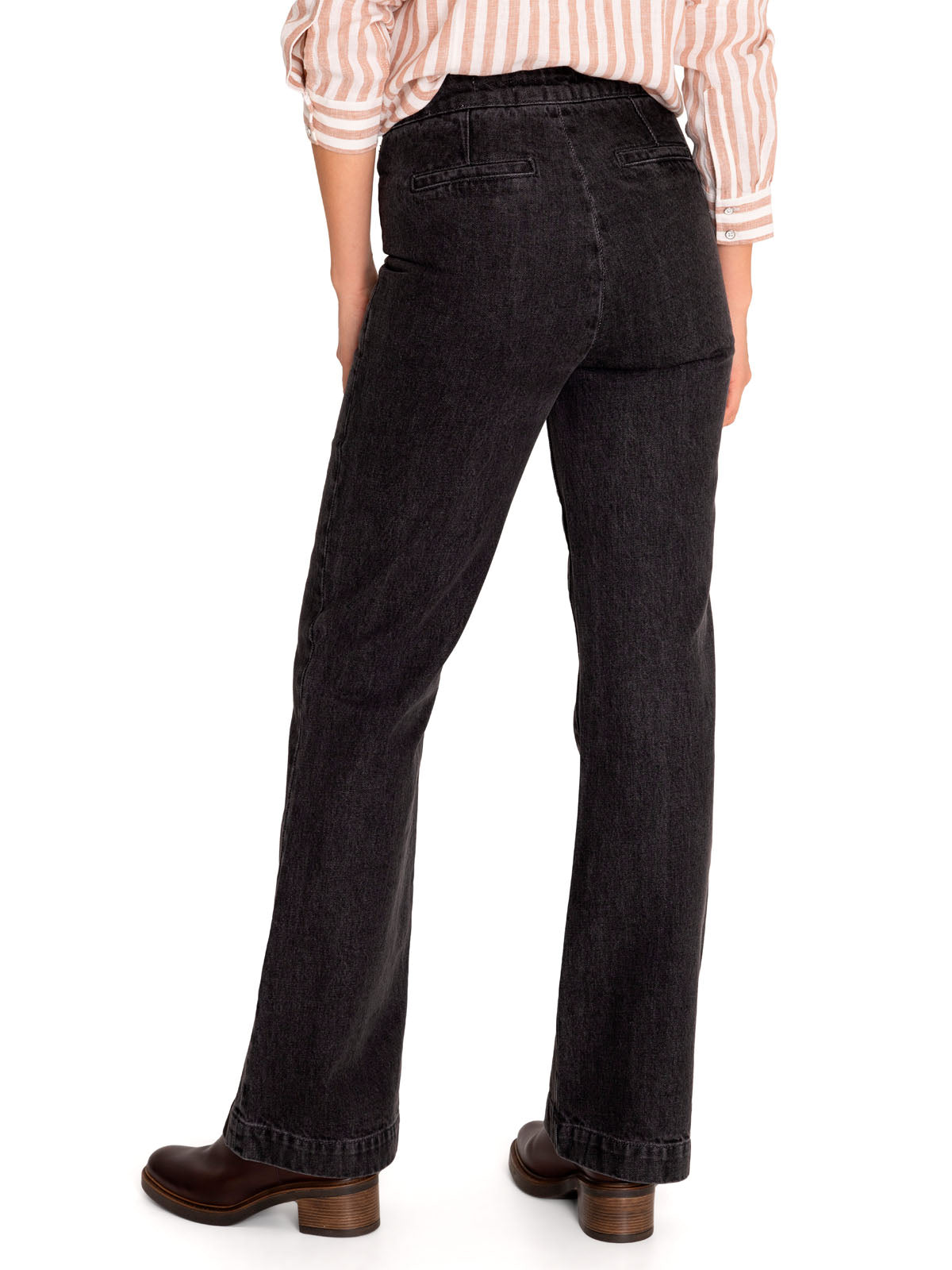 Jeans Algodón Orgánico Mujer Menta Gris Rockford