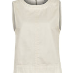 Blusa Algodón Orgánico Mujer Lee Crema Rockford