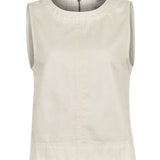 Blusa Algodón Orgánico Mujer Lee Crema Rockford