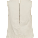Blusa Algodón Orgánico Mujer Lee Crema Rockford