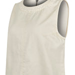 Blusa Algodón Orgánico Mujer Lee Crema Rockford