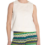 Blusa Algodón Orgánico Mujer Lee Crema Rockford
