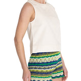 Blusa Algodón Orgánico Mujer Lee Crema Rockford
