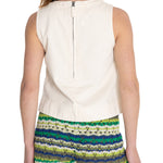 Blusa Algodón Orgánico Mujer Lee Crema Rockford