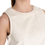 Blusa Algodón Orgánico Mujer Lee Crema Rockford