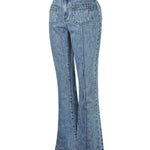 Jeans Algodón Orgánico Mujer Thau Azul Rockford